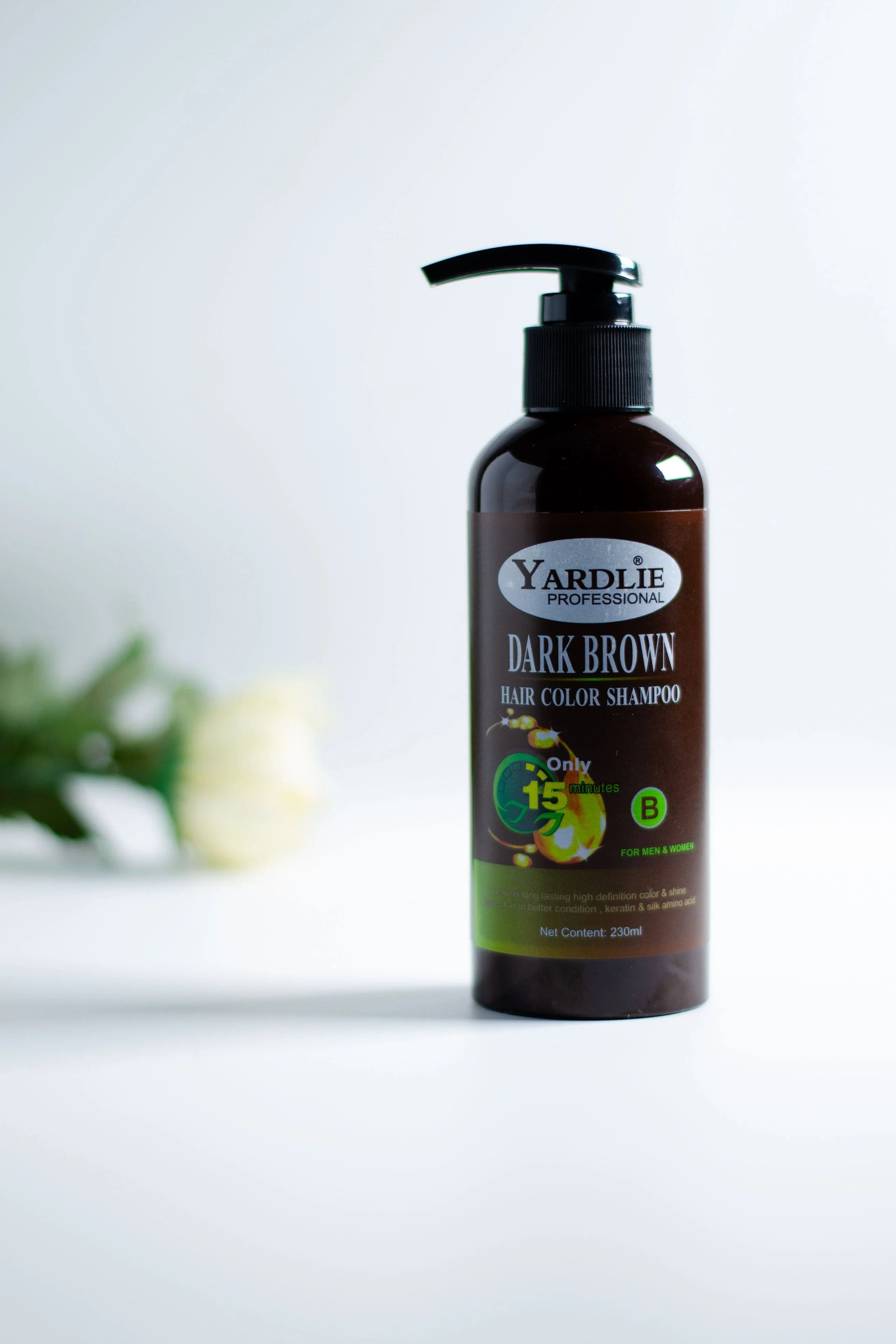 Yardlie 2-in-1 Hair Color Shampoo 460ml