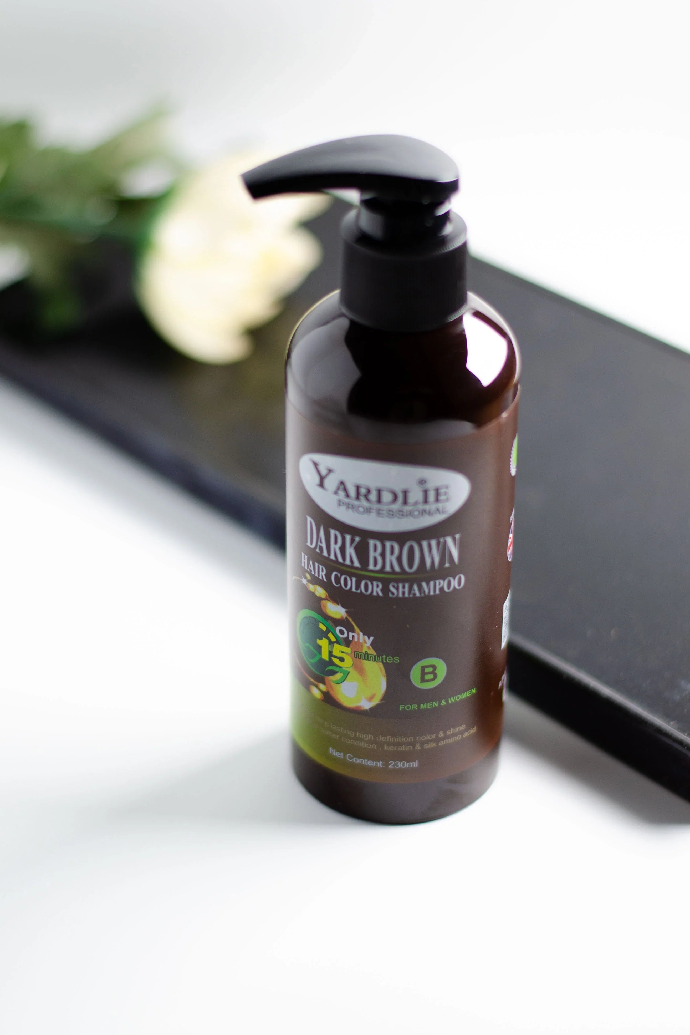 Yardlie 2-in-1 Hair Color Shampoo 460ml