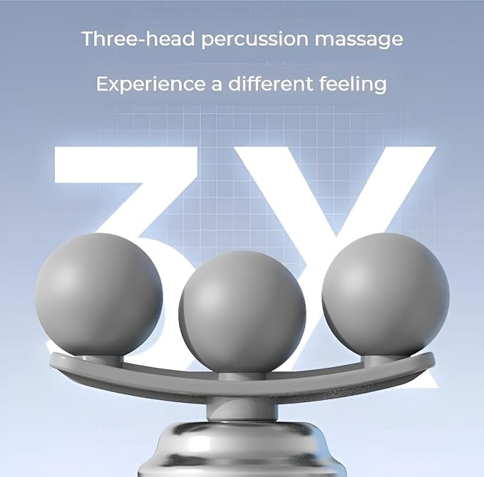 9-Head Electric Massage Gun – Deep Tissue Full Body Massager
