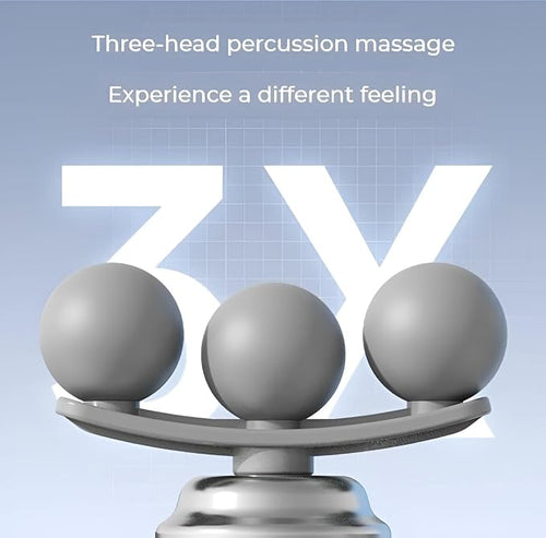 9-Head Electric Massage Gun – Deep Tissue Full Body Massager