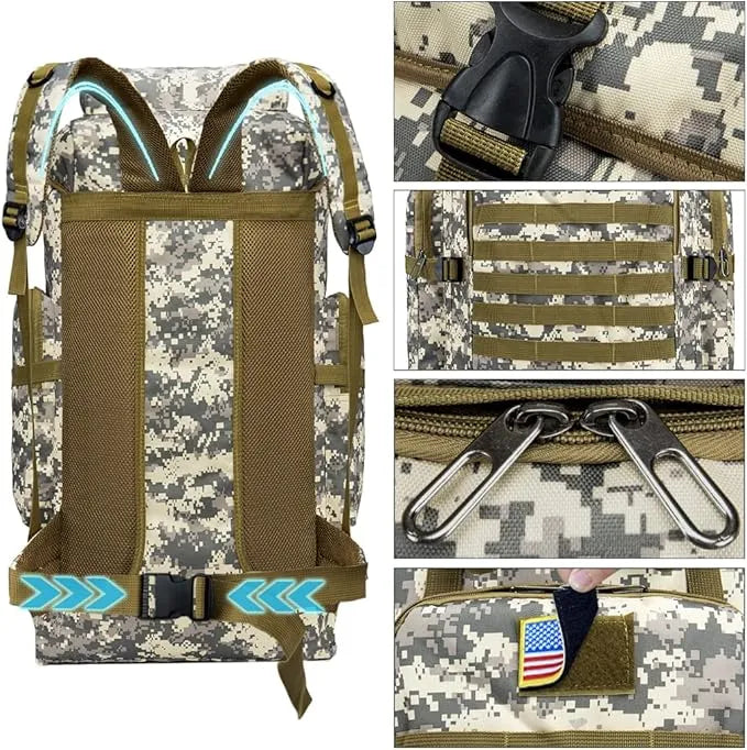 Military Style Waterproof Army Backpack