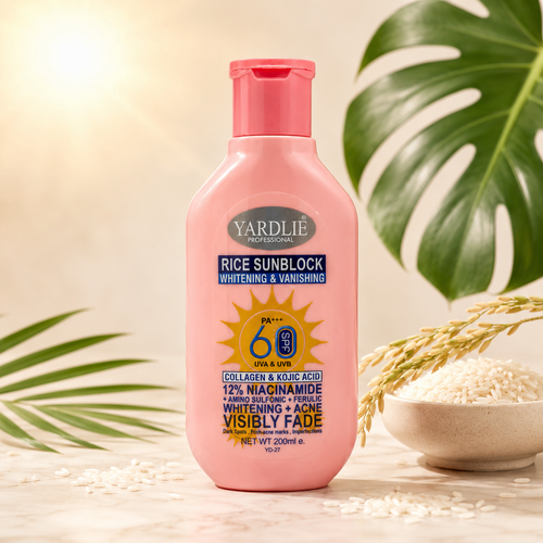 Yardlie Rice Sunblock SPF 60 200ml