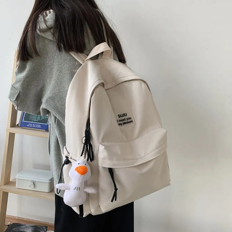 Korean Style Waterproof School Backpack