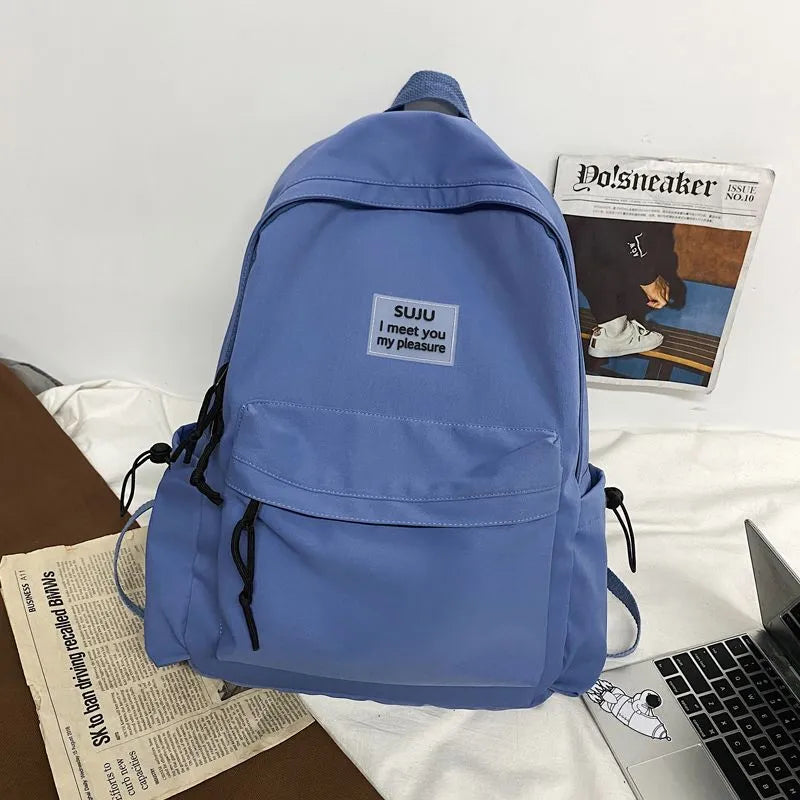 Korean Style Waterproof School Backpack