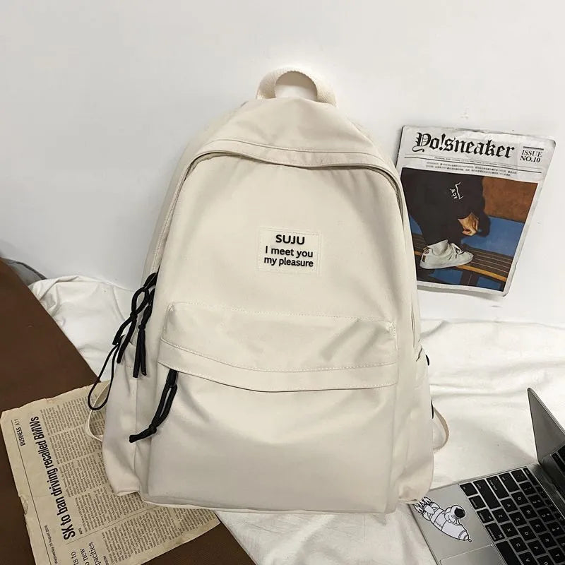 Korean Style Waterproof School Backpack