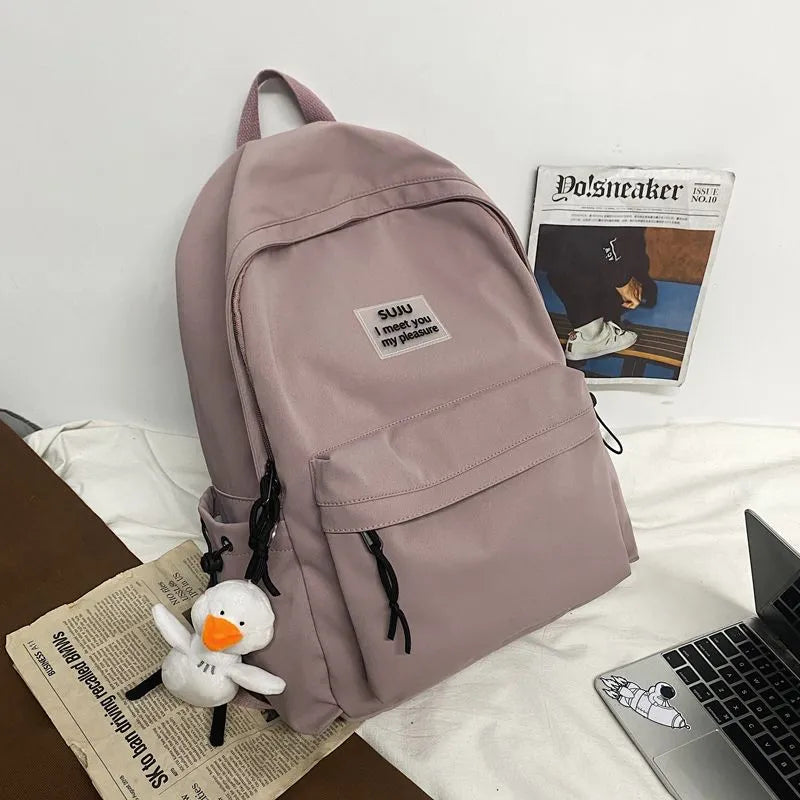 Korean Style Waterproof School Backpack