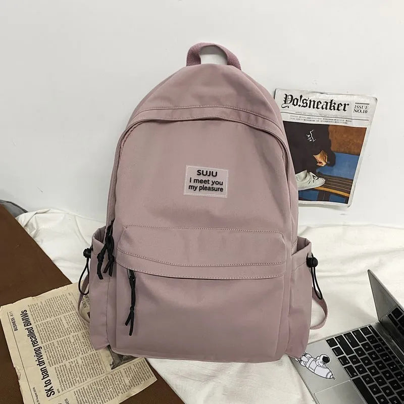 Korean Style Waterproof School Backpack