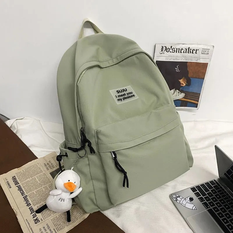 Korean Style Waterproof School Backpack