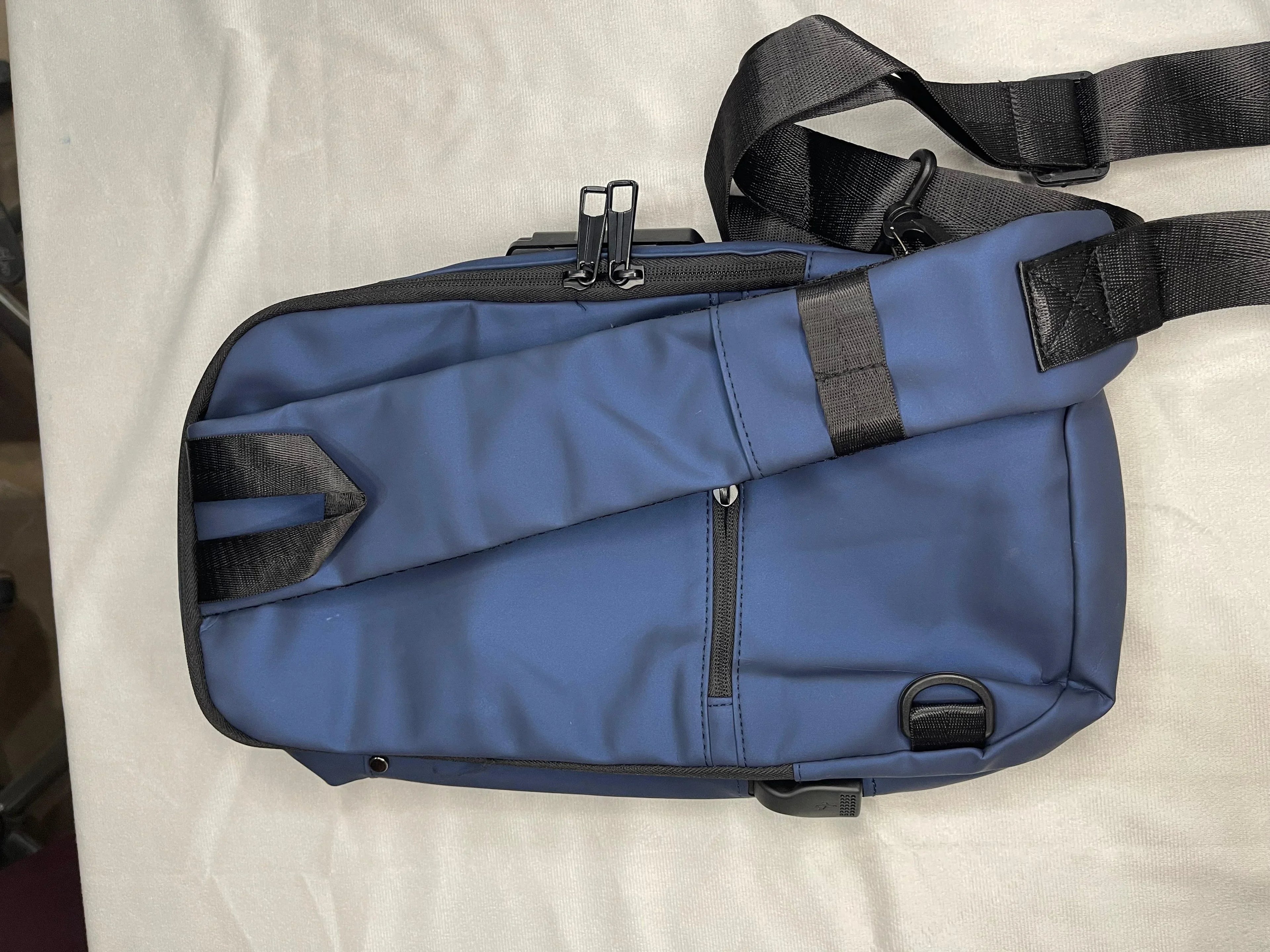 Crossbody Travel Bag with USB Charging