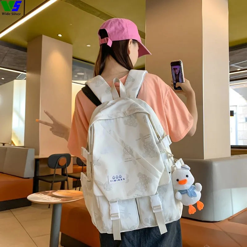 Girl Luxury Laptop Backpack Travel Bag