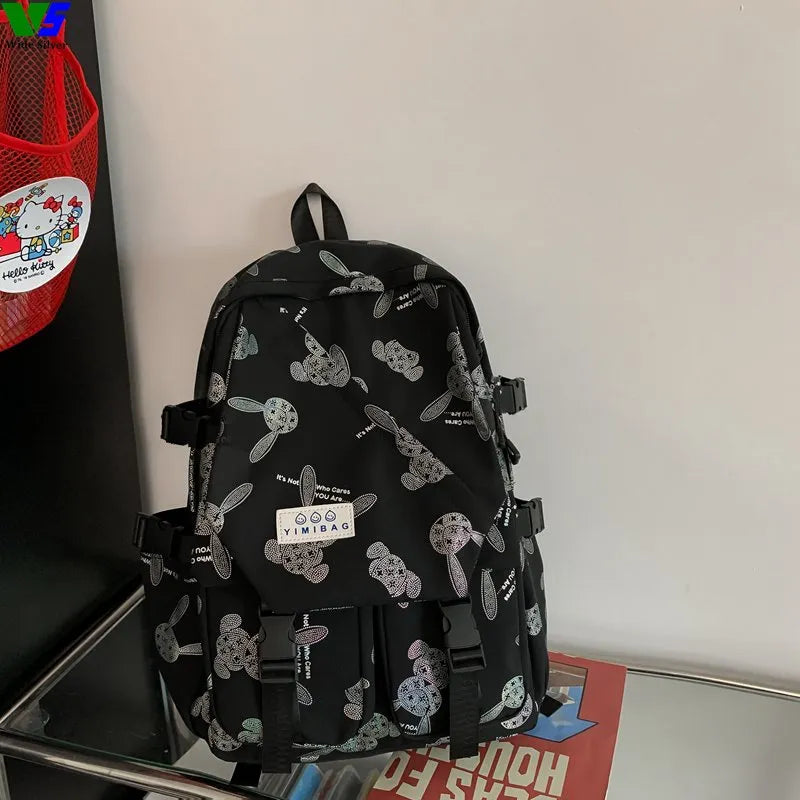 Girl Luxury Laptop Backpack Travel Bag