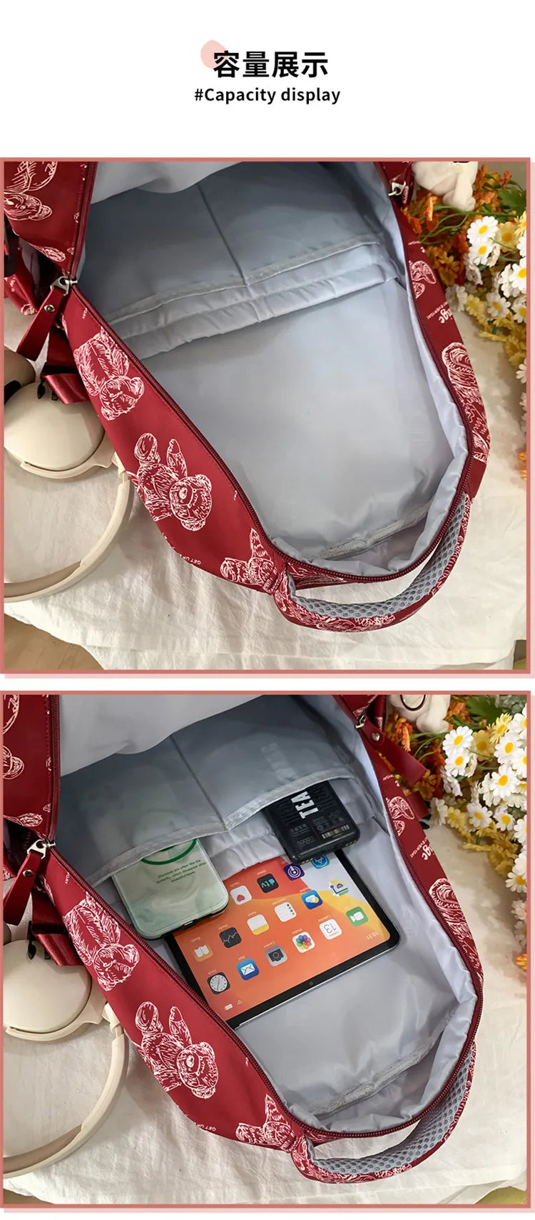 2025 School Bag for Girls College Students