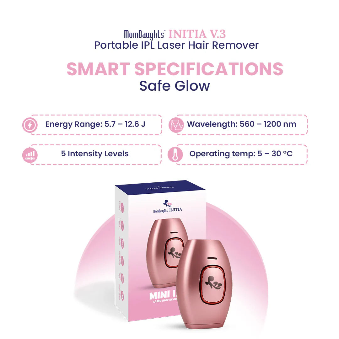 MomDaughts IPL Laser Hair Removal Device