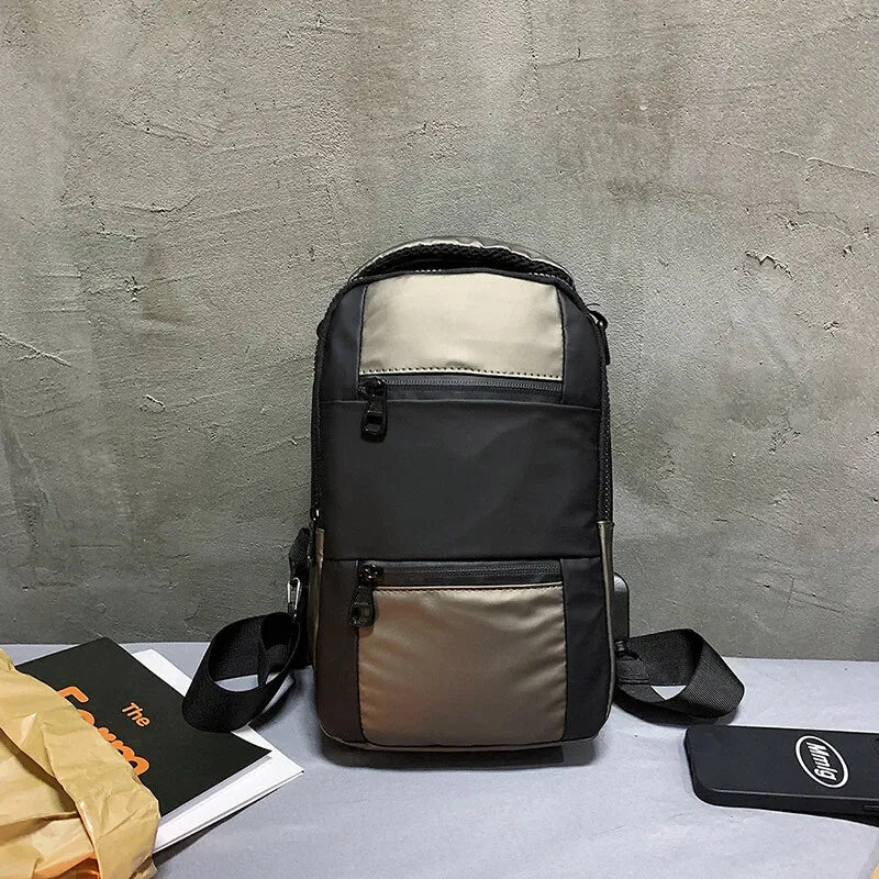 Men Women Crossbody Sling Chest Backpack