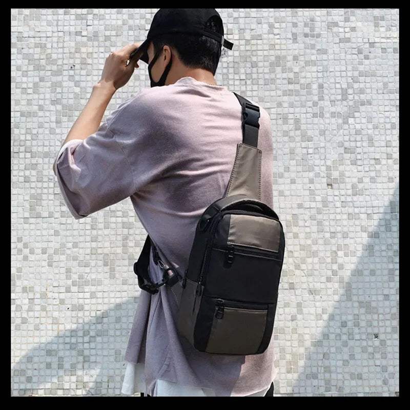 Men Women Crossbody Sling Chest Backpack